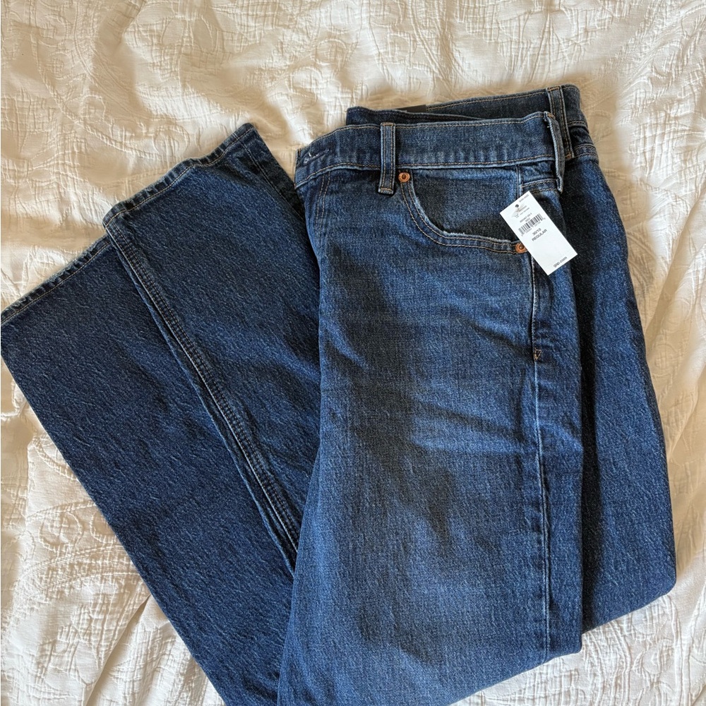 GAP Blue High Rise Jeans / Mom Jean High Rise